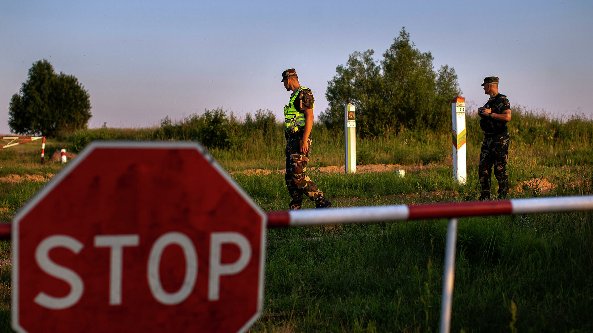 Belarus Litvanya sınırında bir göçmen açılan ateş sonucu hayatını kaybetti