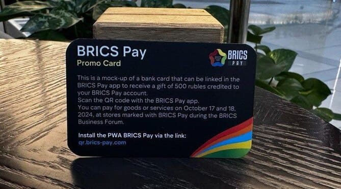 BRICS Pay Yıl Sonuna Kadar Rusya’da Hizmete Girecek