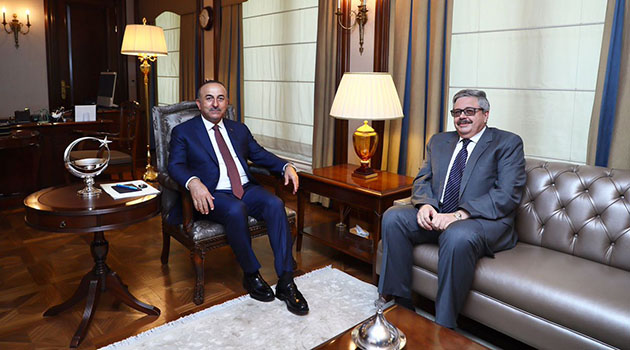 Çavuşoğlu, yeni Rusya Büyükelçisi Yerhov ile bir araya geldi