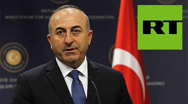 Çavuşoğlu'ndan Russia Today'e sert tepki: Yalan söylemeyin