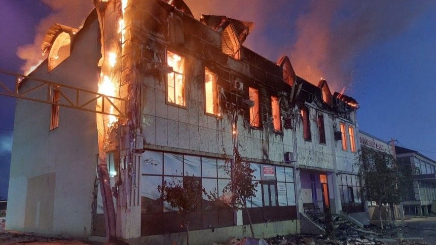 Dağıstan'da otelde yangın çıktı: 2 kişi öldü, 6 kişi yaralandı