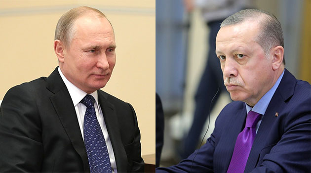 Erdoğan'dan Putin'e: Suriye rejimi Afrin'e girerse sonuçları olur