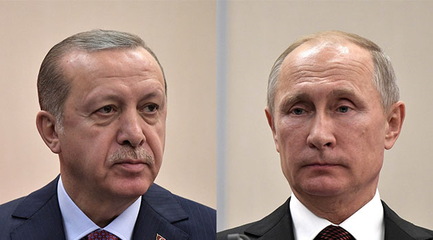 Erdoğan'dan Putin'e taziye telefonu