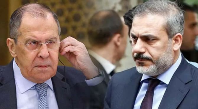 Fidan ve Lavrov, İran-İsrail Gerilimini Görüştü