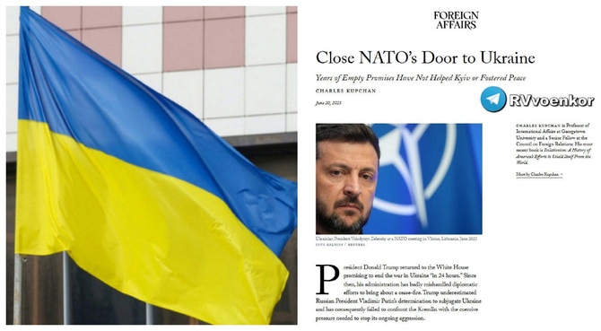 Foreign Affairs: "NATO'nun Ukrayna'ya Kapıları Kapatma Zamanı Geldi"