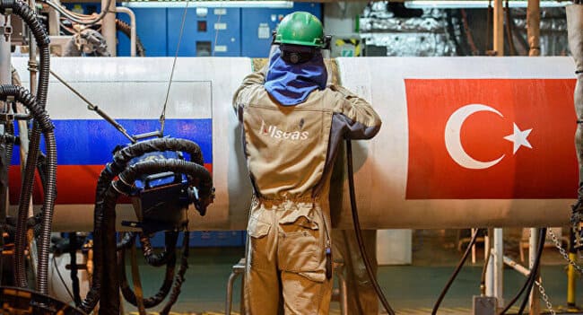 Gazprom, Türk Akımı üzerinden gaz tedarikine yeniden başladı