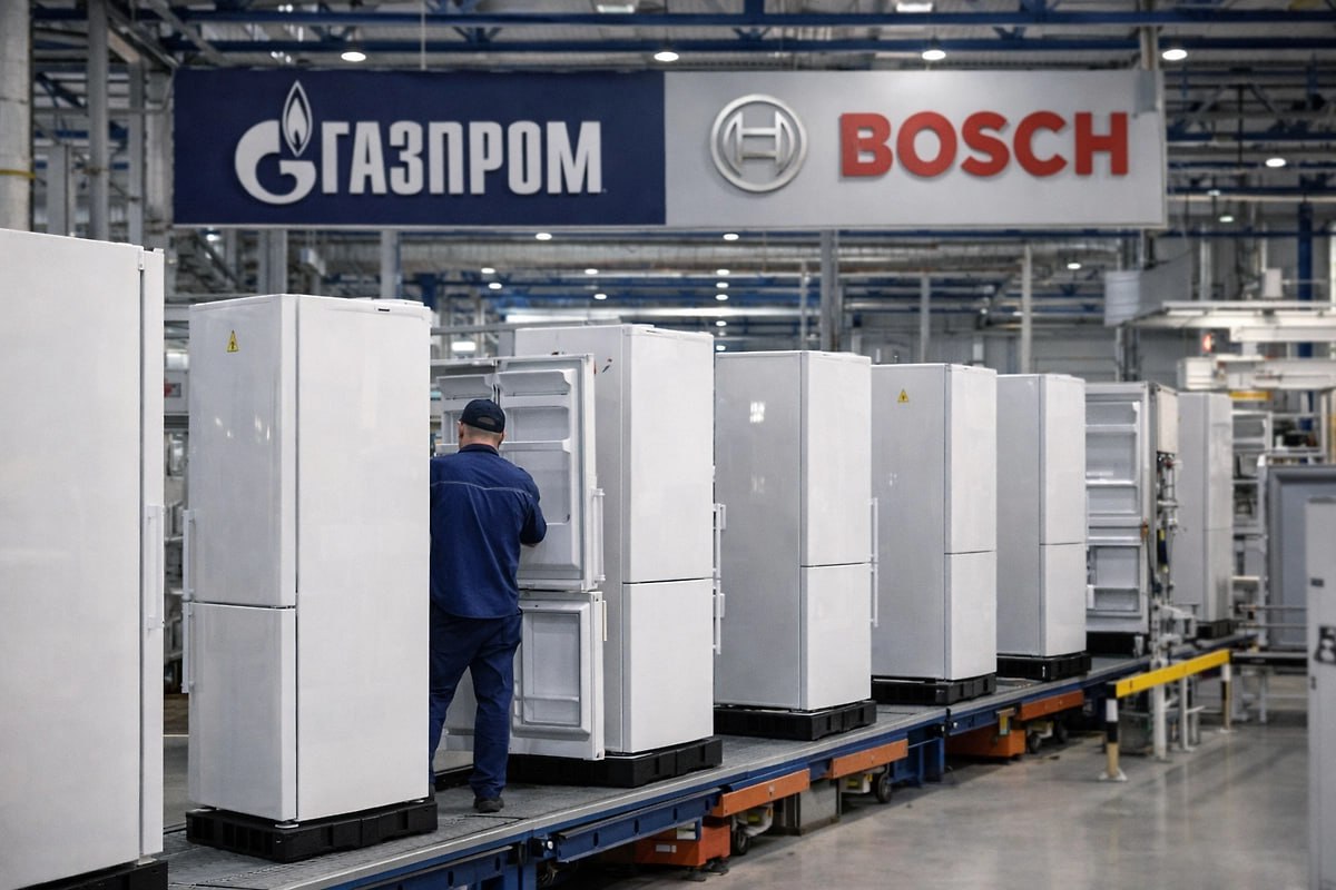 Gazprom'un Yeni Yüzü: Enerji Devi Şimdi de Buzdolabı Üretiyor