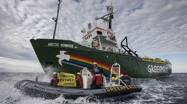 Greenpeace, Rusya kıta sahanlığında devriyeye çıkmayacak