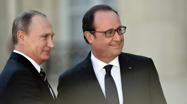 Putin – Hollande: Teröre karşı birleşelim