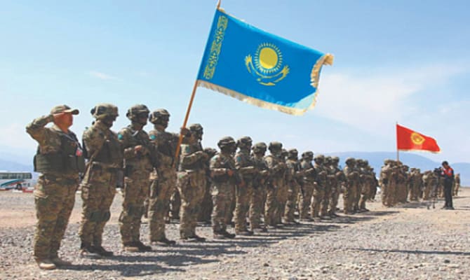 Kazakistan ve Kırgızistan’dan askeri müttefiklik anlaşması