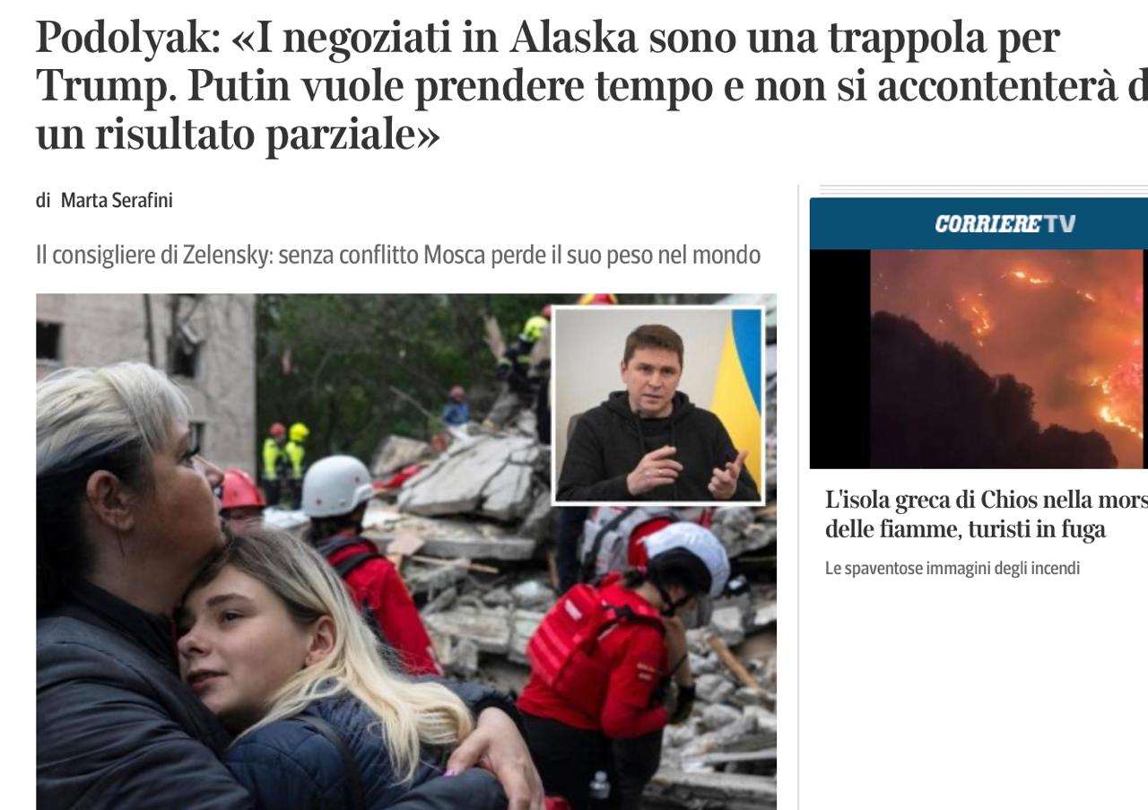 Kiev, Rusya ile "Hava Ateşkesi"ni Görüşmeye Hazır