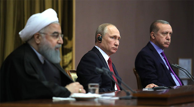 Kremlin: Putin, Erdoğan ve Ruhani ile sürekli iletişim halinde