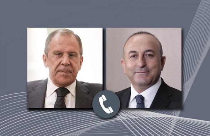 Çavuşoğlu, Lavrov ile telefonda görüştü