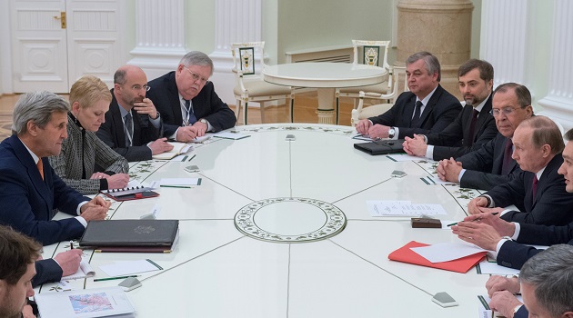 Putin, Lavrov ve Kerry görüşmesi sona erdi: Rusya, ABD ile işbirliğine hazır