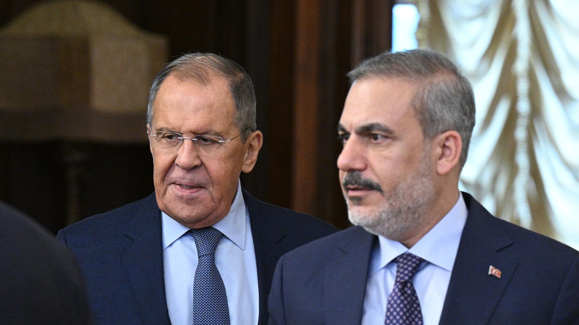Lavrov ve Fidan Ukrayna Krizi'ni Görüştü