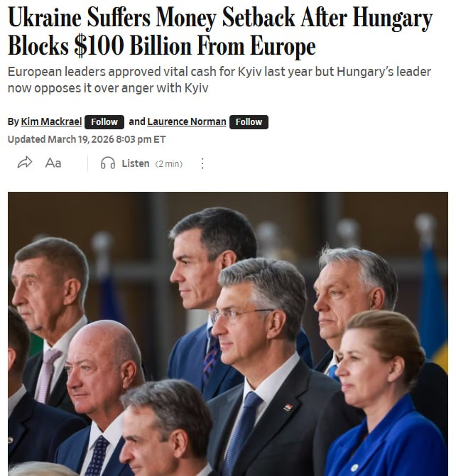 Macaristan Veto Etti; Ukrayna Mali Krize Girdi