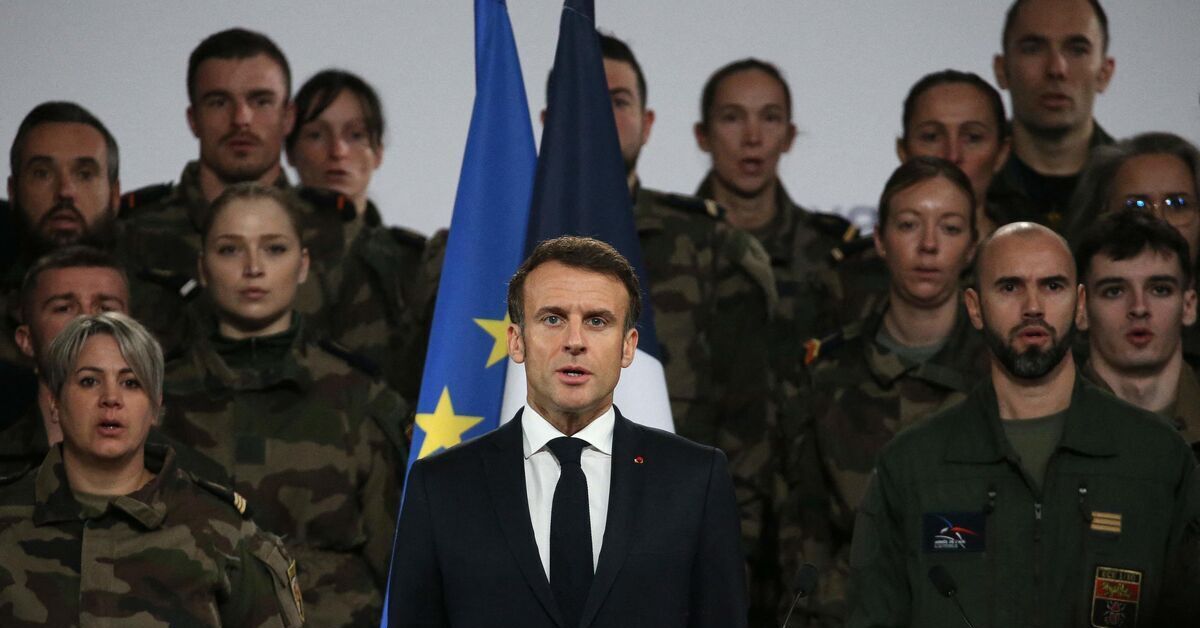 Macron: Fransa’nın Rusya'ya karşı kara operasyonunu ihtimal dışı görmüyorum