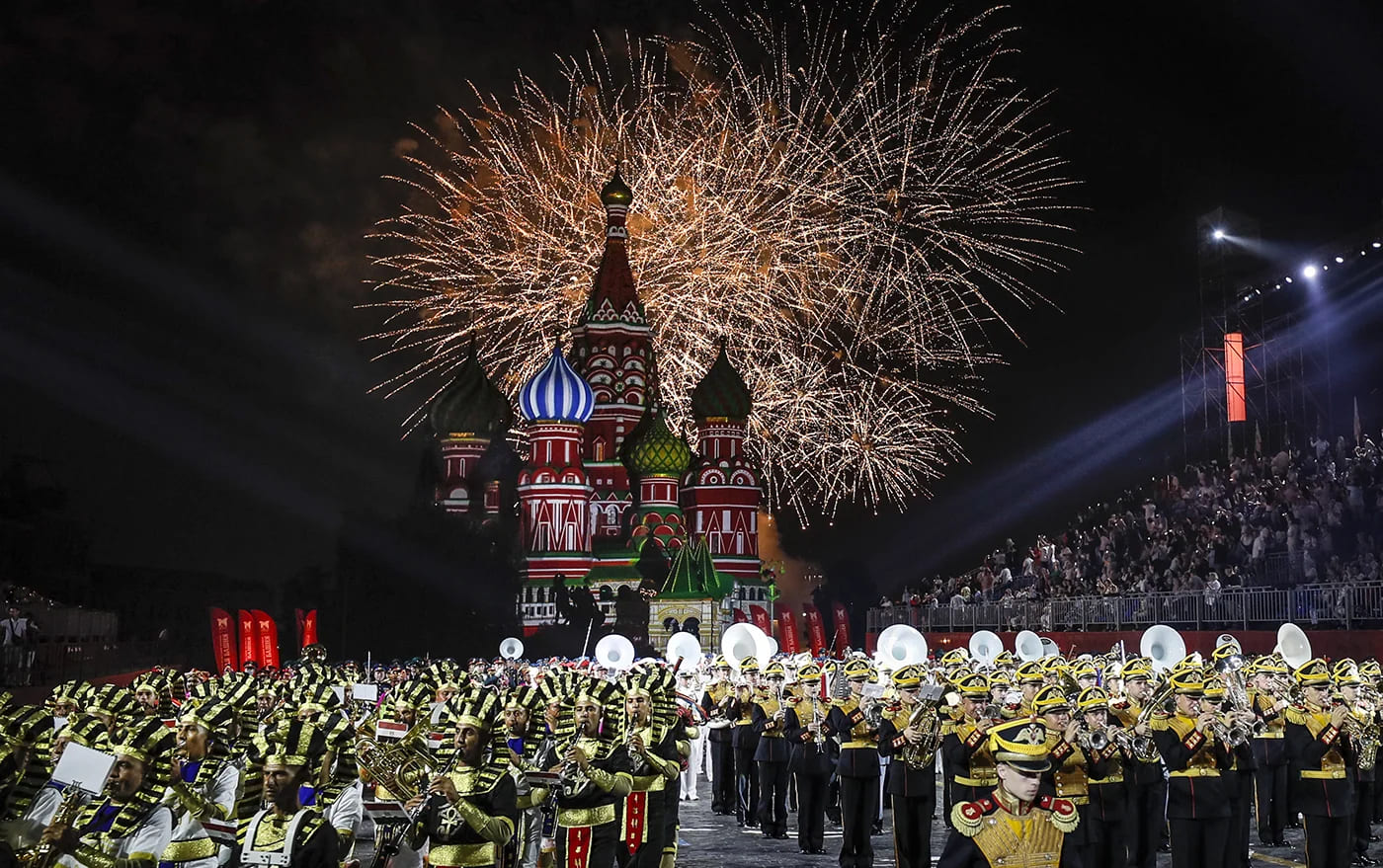 Moskova’da ‘Uluslararası Askeri Bando Müzik Festivali’ başladı