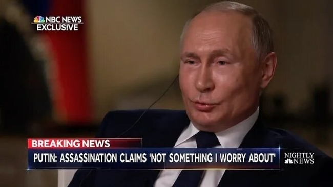 NBC News muhabiri Putin’e öldürülen Rus muhalif ve gazetecileri sordu