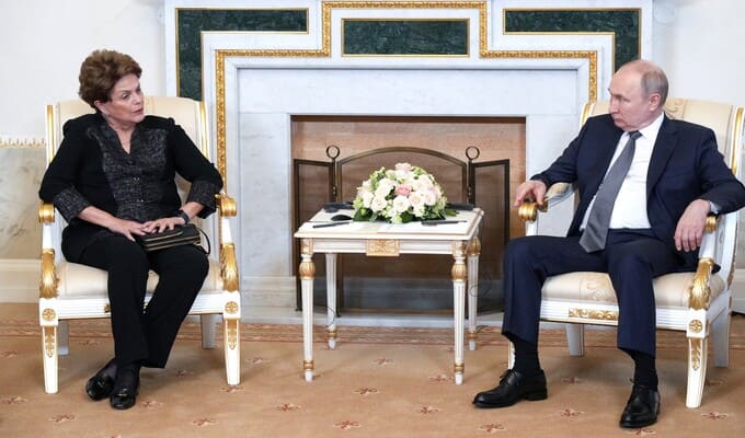 Putin, BRICS Kalkınma Bankası Başkanı ile görüştü