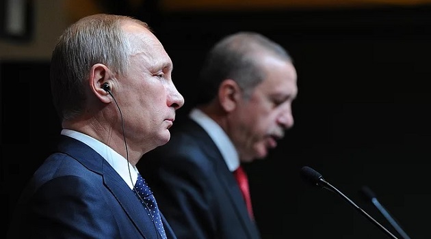 Paris'te Erdoğan ve Putin'e özel ayarlama