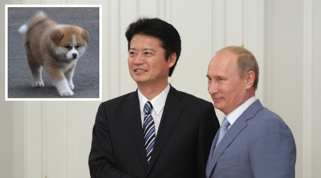 Rusya-Japonya arasında kedi-köpek jesti