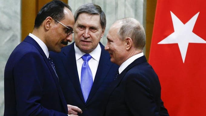 Putin, Moskova’da İbrahim Kalın’la görüştü
