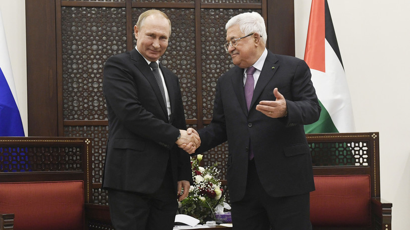 Putin, Soçi’de Filistin Devlet Başkanı ile görüştü