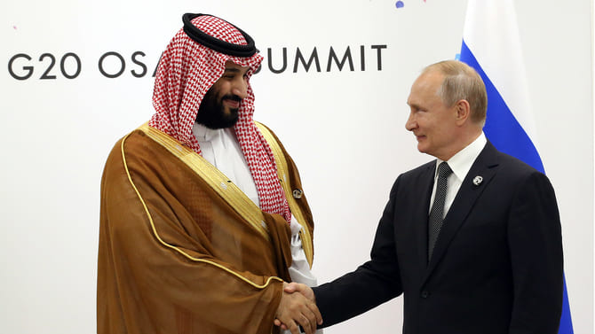 Putin, Suudi Arabistan Veliaht Prensi ile telefonda görüştü