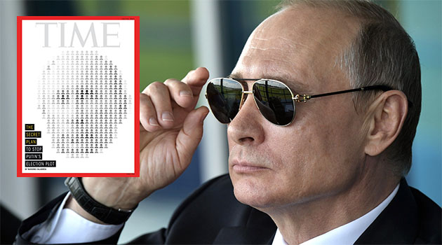 Putin, TIME dergisine bir kez daha kapak oluyor