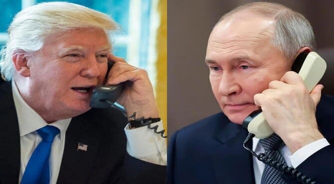 Putin, Trump'ı Doğum Gününde Telefonla Arayarak Kutladı
