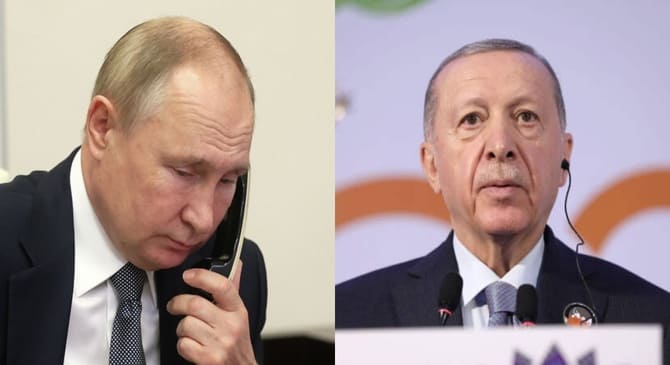 Putin ve Erdoğan Filistin-İsrail sorununu görüştü