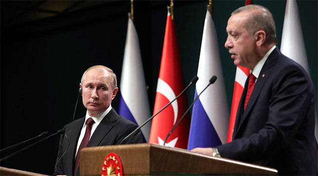 Putin ve Erdoğan telefonda Filistin'i görüştü