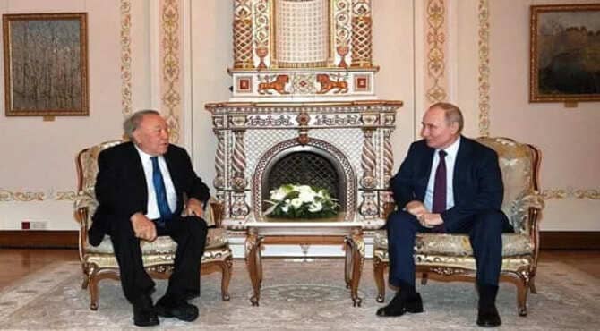 Putin ve Nazarbayev Novo-Ogarevo’da Buluştu