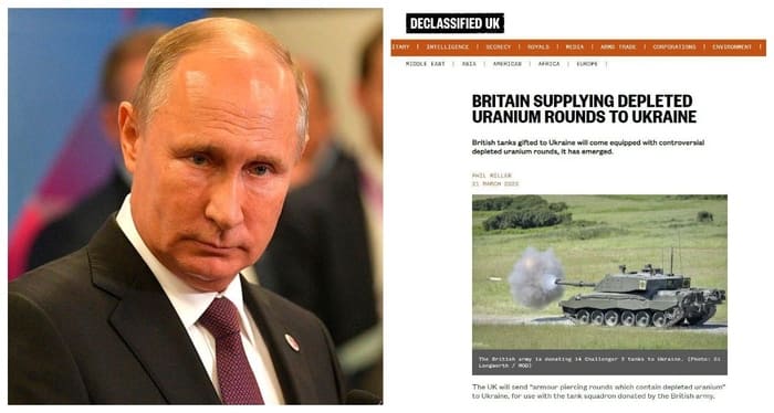 Putin’den İngiltere’ye ‘uranyumlu mühimmat’ uyarısı