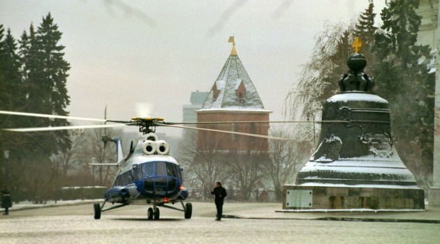 Putin, Kremlin’e helikopterle gelip gidecek