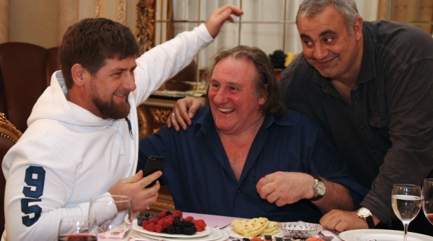 Çeçen lider Kadirov, Fransız aktör Depardieu’yu ağırladı