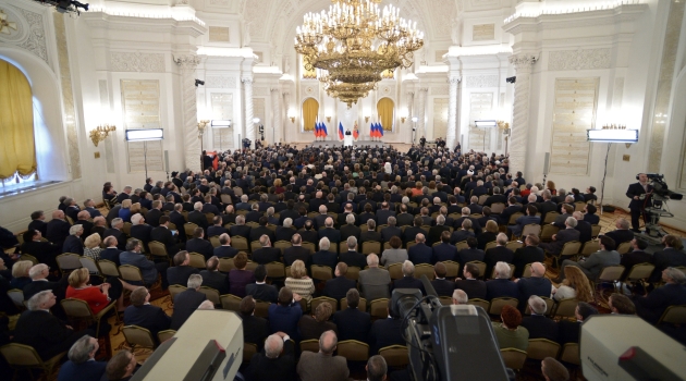 Putin: NATO’lu denizcileri Sivastopol’a misafir olarak bekleriz