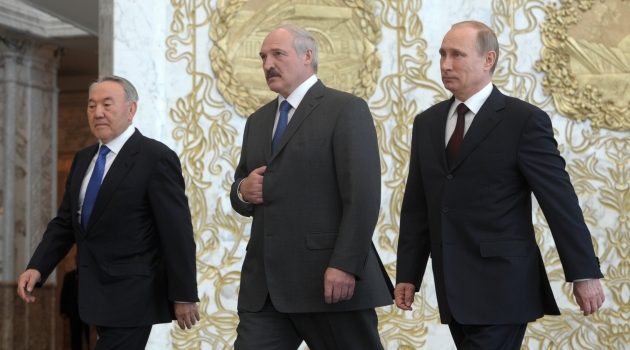 Putin, Nazarbayev ve Lukaşenko ile karşı yaptırımları görüştü