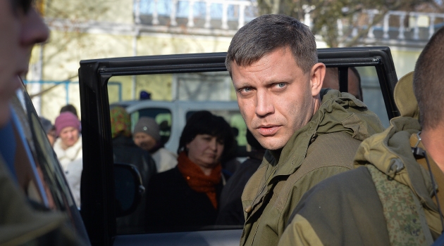 Ayrılıkçı lider Zaharçenko yaralandı