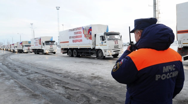 Rusya, Ukrayna’ya 160 TIR daha insani yardım gönderdi