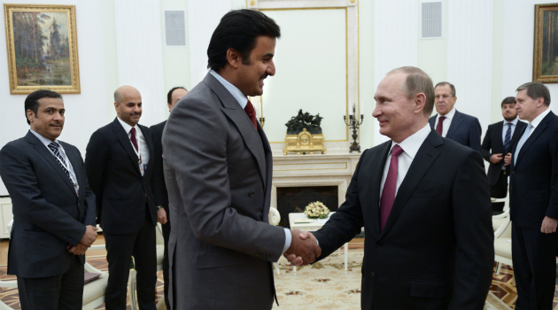 Putin ve Katar Emiri, telefonda Suriye'yi görüştü