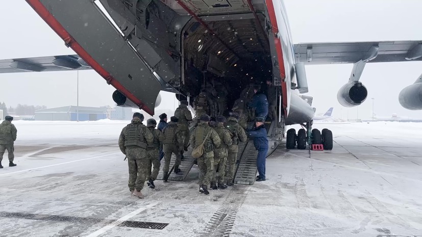 Rus barış güçlerinin Kazakistan'dan ayrılışı tamamlandı