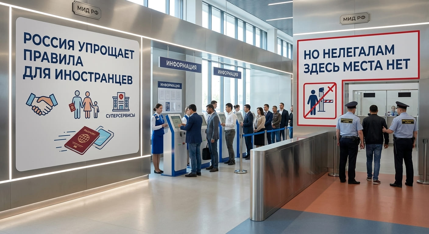 Rus Dışişleri: Rusya Yabancılar İçin Kuralları Basitleştiriyor Ancak Kaçaklara Yer Yok