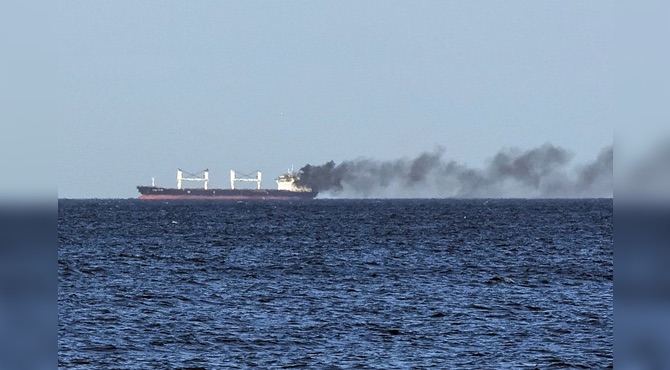 Rus Ordusu Karadeniz’de Silah Yüklü Gemiyi Vurdu