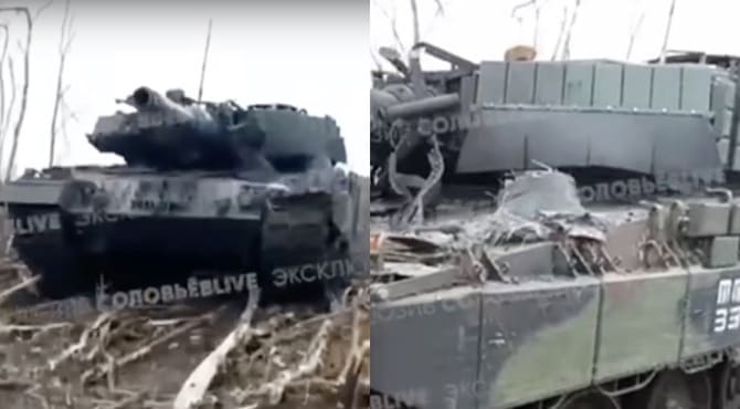 Ruslar, bir Alman Leopard 2 tankını daha sağlam ele geçirdi