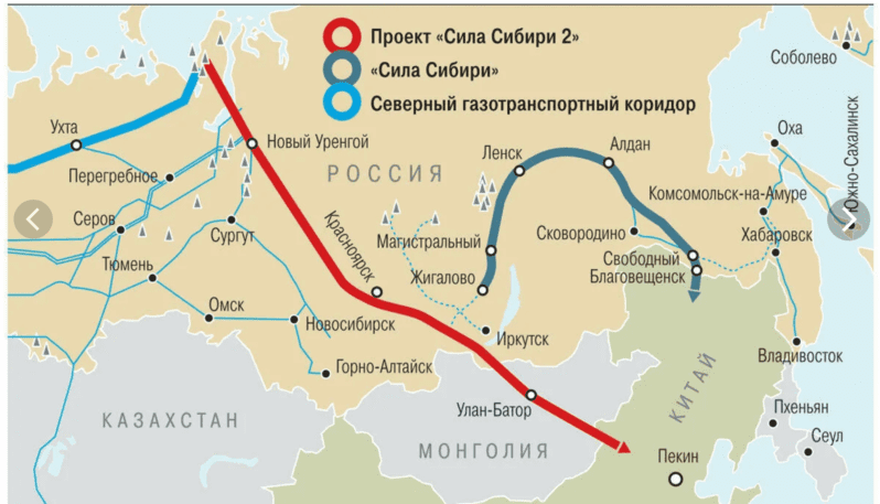 Rusya, Çin’e yeni doğalgaz boru hattı inşa edecek
