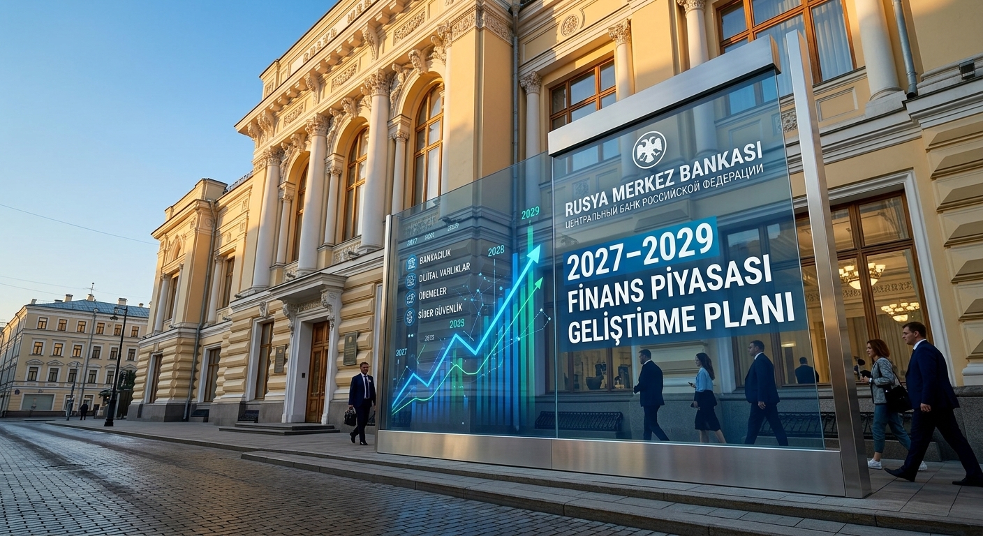 Rusya Merkez Bankası 2027–2029 Finans Piyasası Planını Açıkladı
