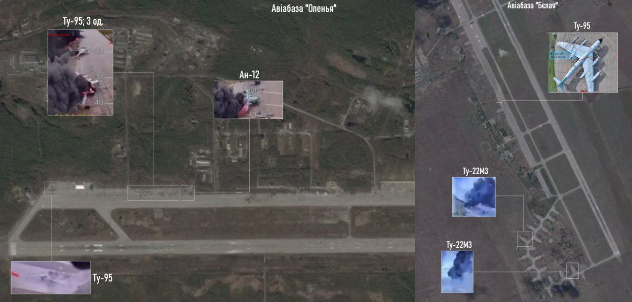 Rusya, Ukrayna'nın Saldırısında Hasar Gören Uçakları Onaracak