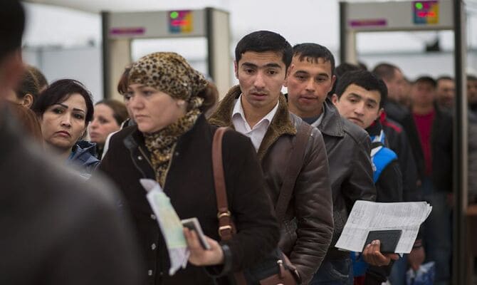 Rusya'da bir bölge göçmenlere kısmi iş yasağı getirdi